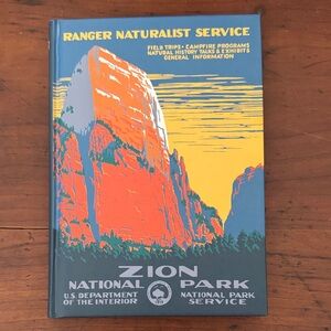 Zion National Park Ranger Naturalist Undated Journal